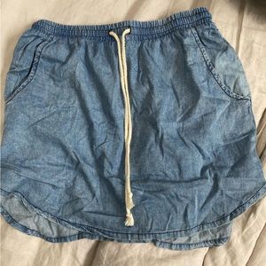 Denim skirt